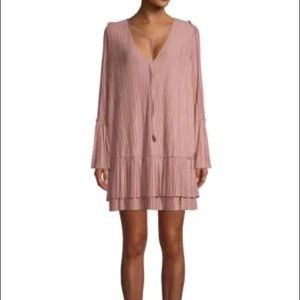 SOLD Free People Can't Help It Pleated Mini Dress